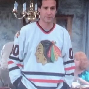 Clark Griswold Blackhawks X-Mas Christmas Vacation Jersey NEW‼️ 🎄🎅